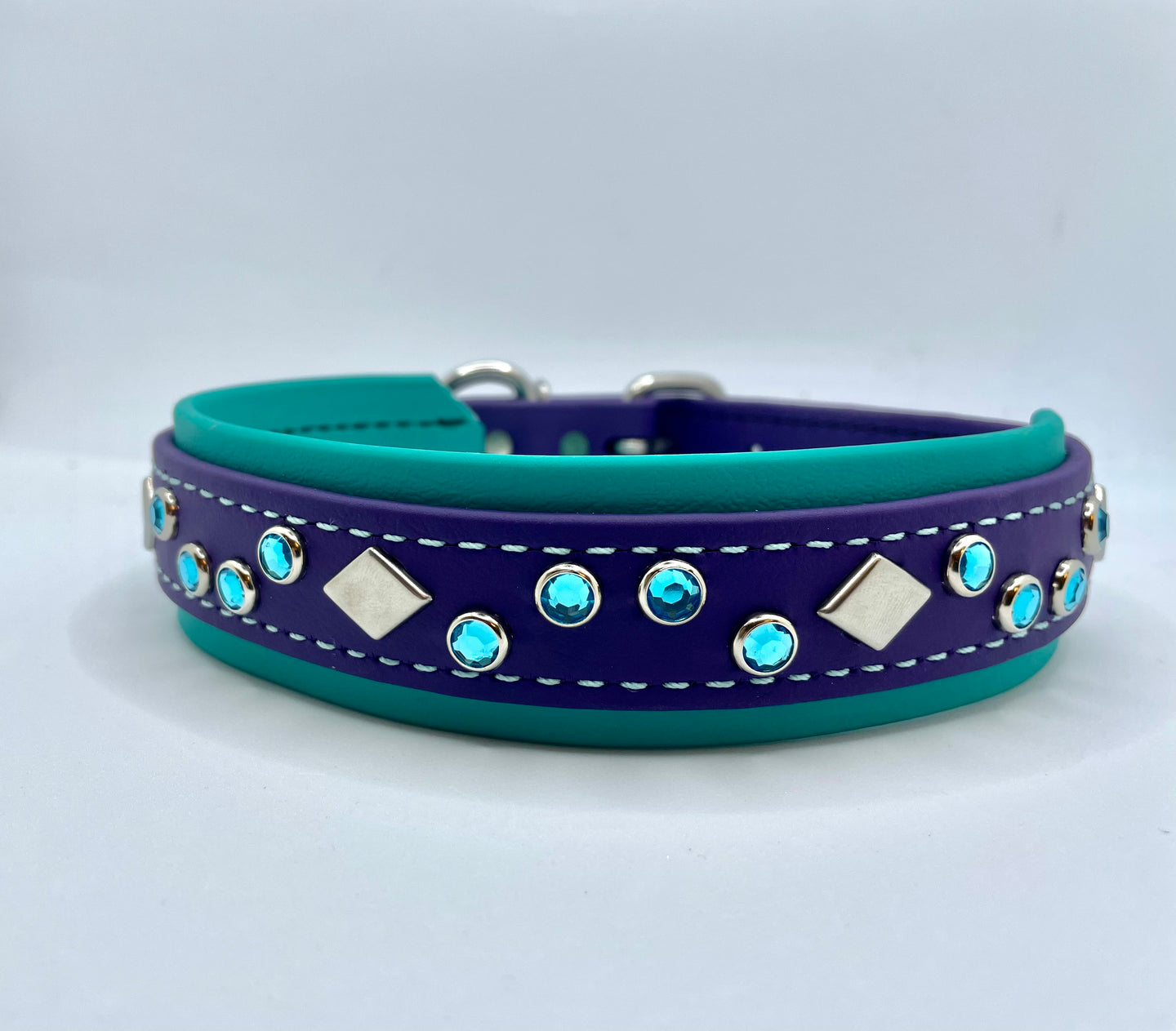 Custom Bling Dog Collar - BioBling Style 3